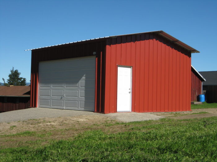 20'x20' Metal Building with 10' eve