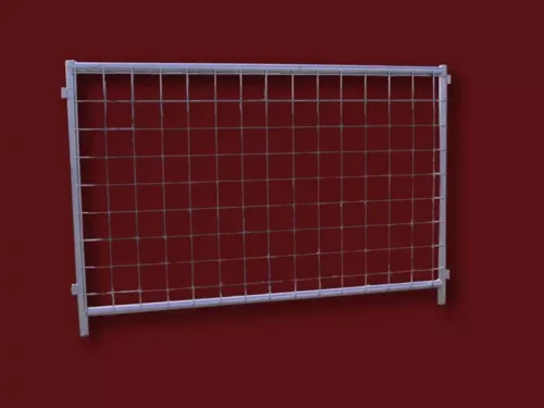 4x4 wire mesh sheep panel 40 inches tall and 5 feet long with pin connecters