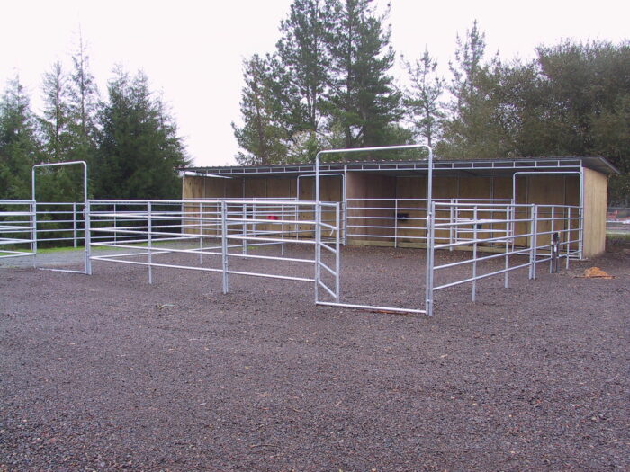 Dual 12x24 shelters
