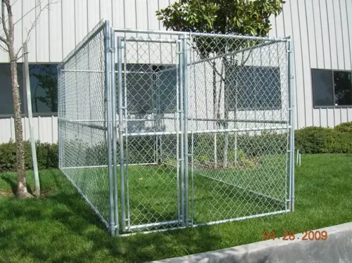 s c barns chain link dog kennel
