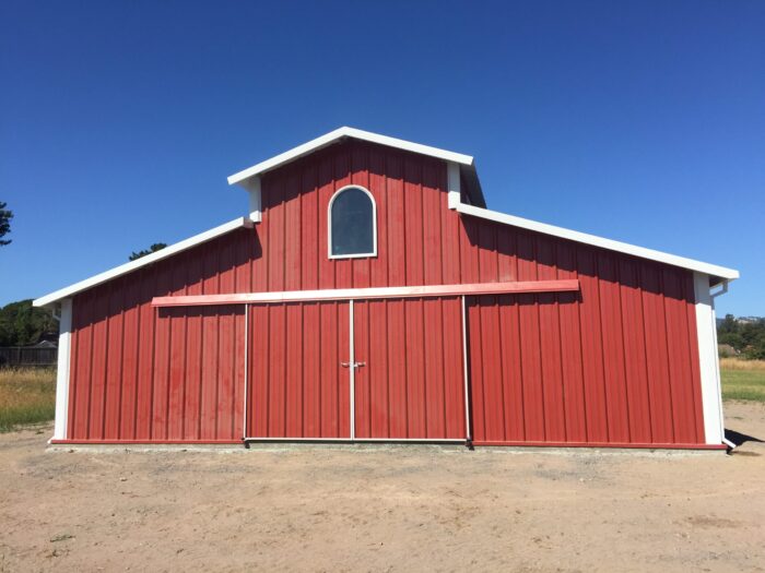 metal sided barn