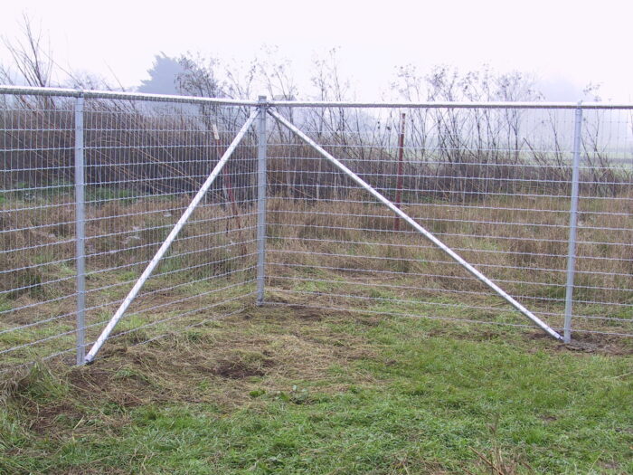 Steel Post Non-Climb fence