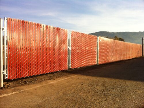 Chain link privacy Fencing