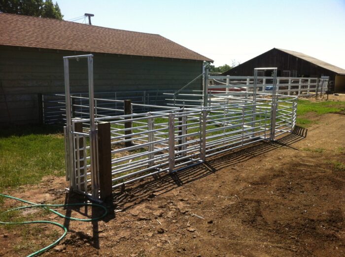 sheep working system built by s c barns